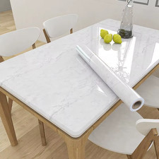 Table Stickers Self-Adhesive Waterproof Oil Resistant Marble Pattern Renovation