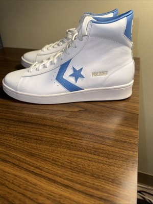 Converse Pro Leather HI UNC North Carolina Size 166813C Size 8.5