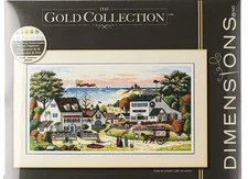 NEW Dimensions Gold Collection "COZY COVE" Charles Wysocki Counted Cross Stitch