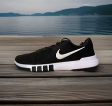 Men  s Nike Flex Control 4 Shoe-Black/Dark Smoke Grey/Smoke Grey/White