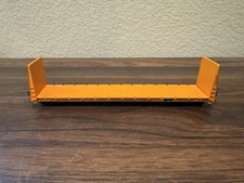 Roundhouse HO Scale Longview Portland & Northern (LPN) 60’ Bulkhead Flat Car KDs