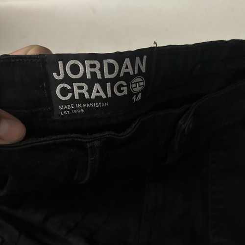 Jordan Craig Cairo Cargo Shorts Youth Boys Size 14 Black - Picture 5 of 5