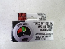 Snark SIL-1 Silver Snark 2 Rechargeable Clip-on Chromatic Tuner