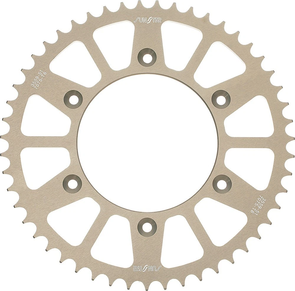 1996-2003 KAWASAKI ZX750 SUNSTAR REAR SPROCKET ALUMINUM 39T