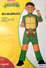Teenage Mutant Ninja Turtles - Michelangelo - Costume - Size Toddler - 5T-6T