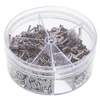 AderendhüLsen Unisoliert 0,5 - 2,5 Mm² 1900 StüCk Im Sortiment AderhüLse Set