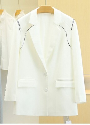 Fashionable white suit for women,new with tags,fits for size s