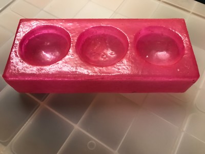 Rosa Harz Maniküre / Produkt Schale verschiedene Farben