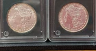 Lot of 2 Gem BU Morgan Silver Dollar $1 1896P +1900P High MS 241120