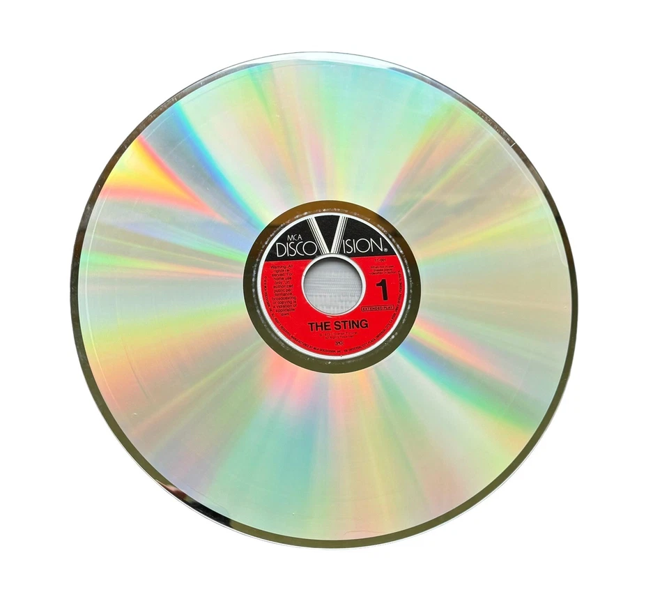 The Sting-Laserdisc-MCA Disco Vision Extended Play - Paul Newman, Robert Redford Foto 4 de 4
