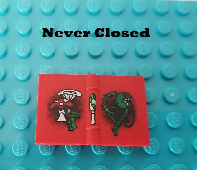 Lego Book of Spells Mushroom Red Harry Potter Wizard Minifigure