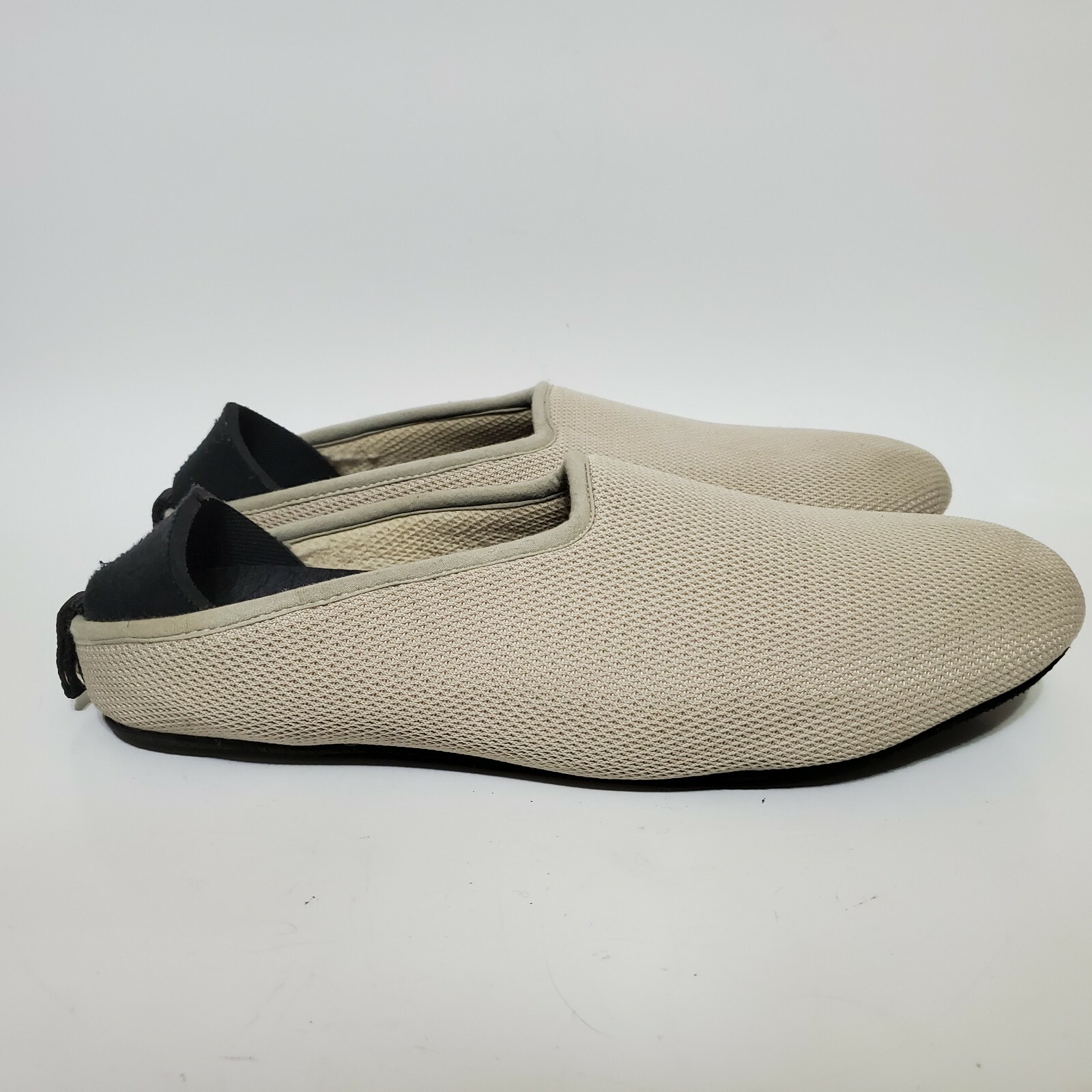 Beige Cream Slipper Shoes SU150101 