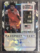 Josh Hall 2020 Contenders Draft Cracked Ice Prospect Ticket Variant Auto #’d/23