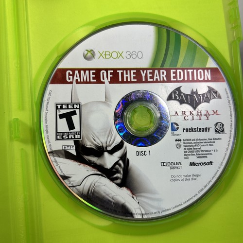 Batman: Arkham City Spiel des Jahres - Microsoft Xbox 360 - getestet ohne Handbuch - Bild 4 von 8