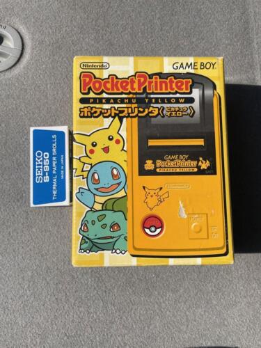 Nintendo Pocket Printer Pikachu Yellow with Instruction Manual - Picture 1 of 6