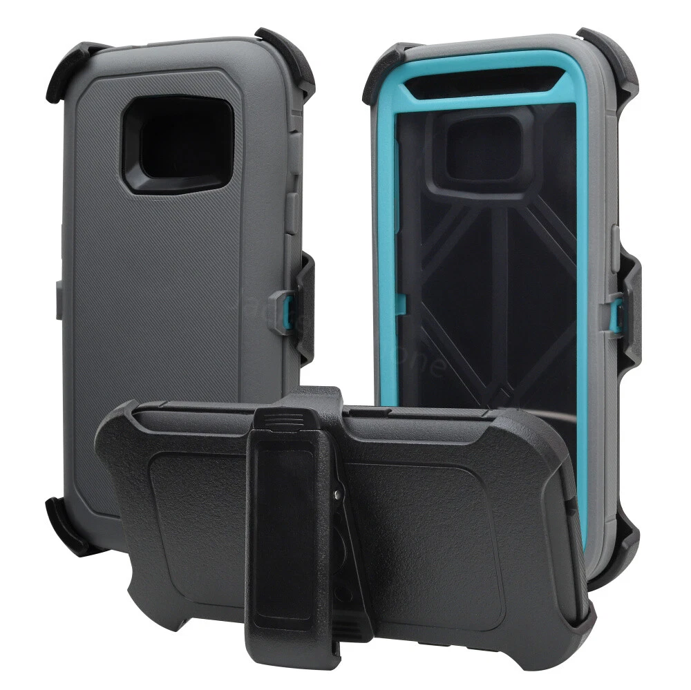 Samsung Galaxy S7 Defender Case with Belt Clip Heavy Duty Cover
