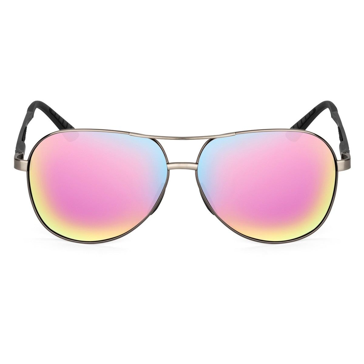 Extra Large Aviator Sunglasses with UV Protection, Plastic Frame, Polycarbonate XXL Aviator Sunglasses for Big Heads & Wide Faces: 155mm  main image 4