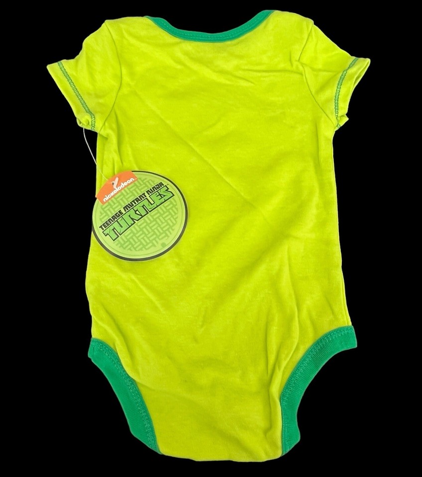 NEW! Newborn Tmnt Teenage Mutant Ninja Turtles OnePiece Baby Size 03