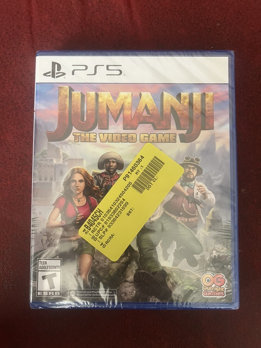 Jumanji: the Video Game - Sony PlayStation 5 Ps5 819338022048| eBay