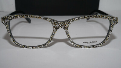 Saint Laurent Eyeglasses New Silver Speckle SL12 010 52 16 140