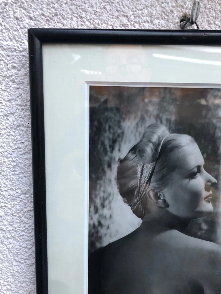 altes Foto # WOG Manassè # Weiblicher Rückenakt # Silbergelatine-Abzug # um 1940 - Bild 2 von 4