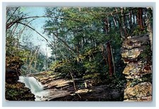 1913 The Ravine Scene, Becket Massachusetts MA Posted Antique Postcard