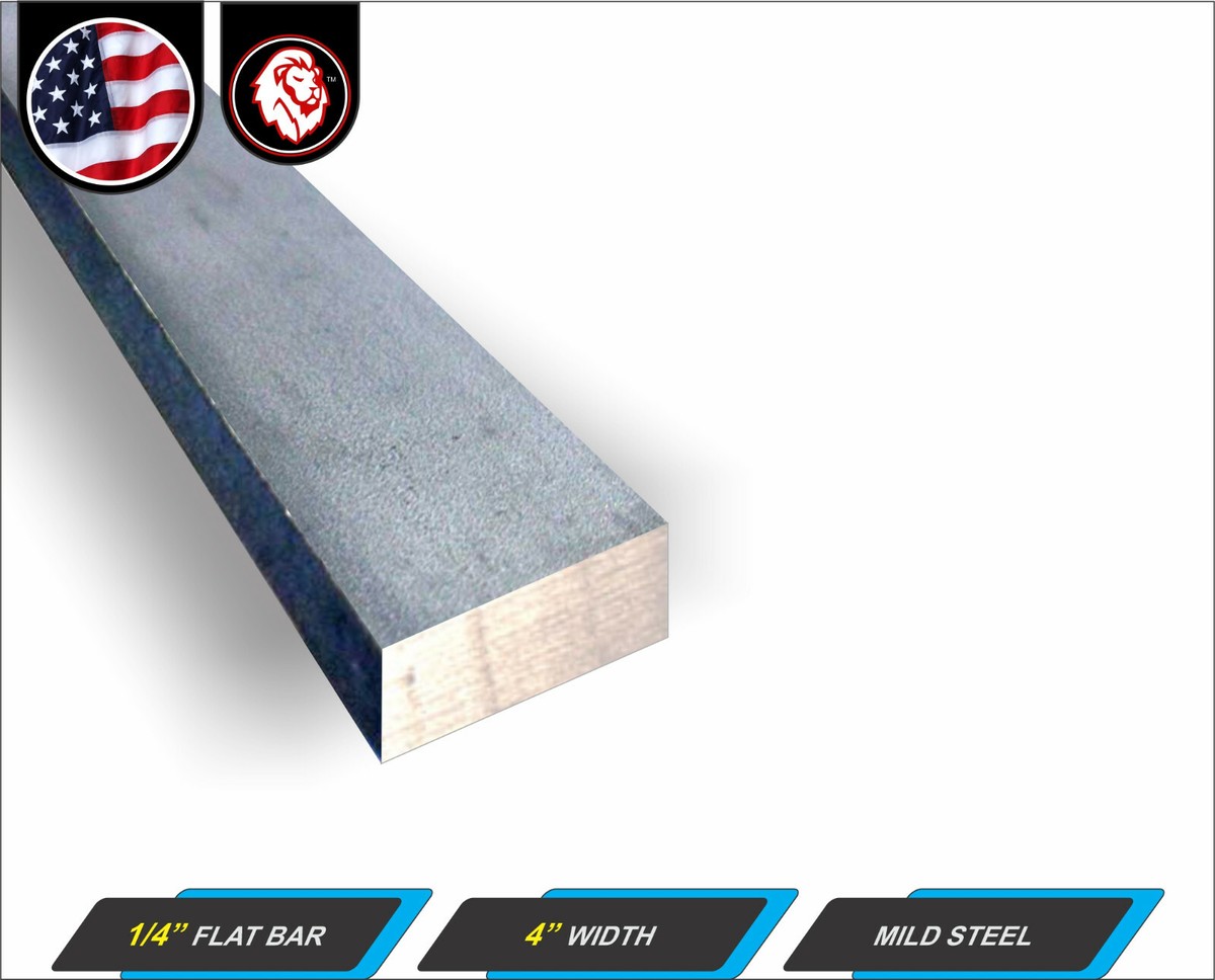 1/2 x 1 Steel Flat Bar - Metal Stock - Mild Steel - 11 Long