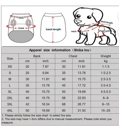 Christmas Pet Clothes For Small Dog Warm Red Santa Shirt Size MEDIUM Soft Inside - Picture 8 of 9