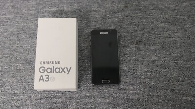 Samsung  Galaxy A3 SM-A310F - 16GB - Schwarz (Ohne Simlock) Smartphone