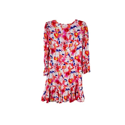 chinese dress ladies 1990s BETSEY JOHNSON Crushed Velvet Skater Dress main image 0