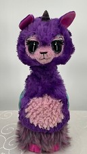 Hatchimals Llamacorn Purple Plush Interactive Toy Nec Extend Light-Up Features 1