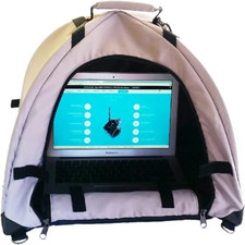 Laptop Sun Shade Tent Privacy Screen Hood Foldable Computer Bags Outdoor Work fo