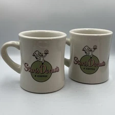 Stan’s Donuts & Coffee-Chicago Ceramic Mugs Set Of 2 By Westfield China.