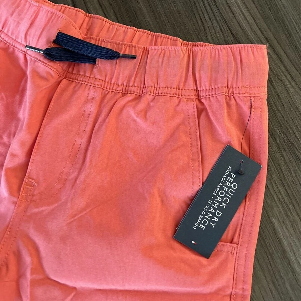 Tommy Hilfiger Bañador Secado Rápido Niño Talla Grande Coral Salmón NUEVO Foto 2 de 4