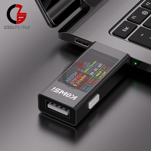 1.06" IPS Multi-function USB Tester Voltage Ammeter Power Meter DC 4-30V 0-8A - 第 22/24 張圖片