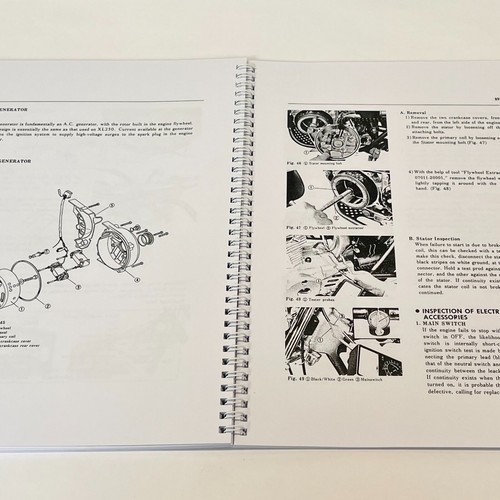 Honda CB125S CB125J TL125S Factory Taller Manual de Taller Libro. HWM075 - Imagen 7 de 10