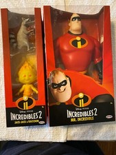 DISNEY PIXAR INCREDIBLES 2 MR. INCREDIBLE 12" Jack Jack ACTION FIGURE JAKKS