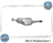 Endschalldämpfer für Opel Astra G 1.6 1.8 2.2 Bj.00-03 Cabrio Coupe Auspuff
