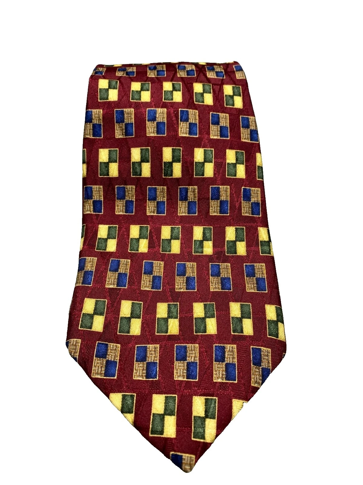 Lazos Strathmore geométrico 100% Seda para Hombres