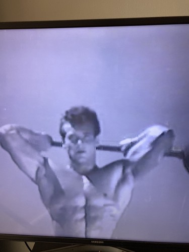 Vintage 1948 Mr World Steve Reeves in French Movie Bodybuilding Weightlifting - Picture 4 of 12