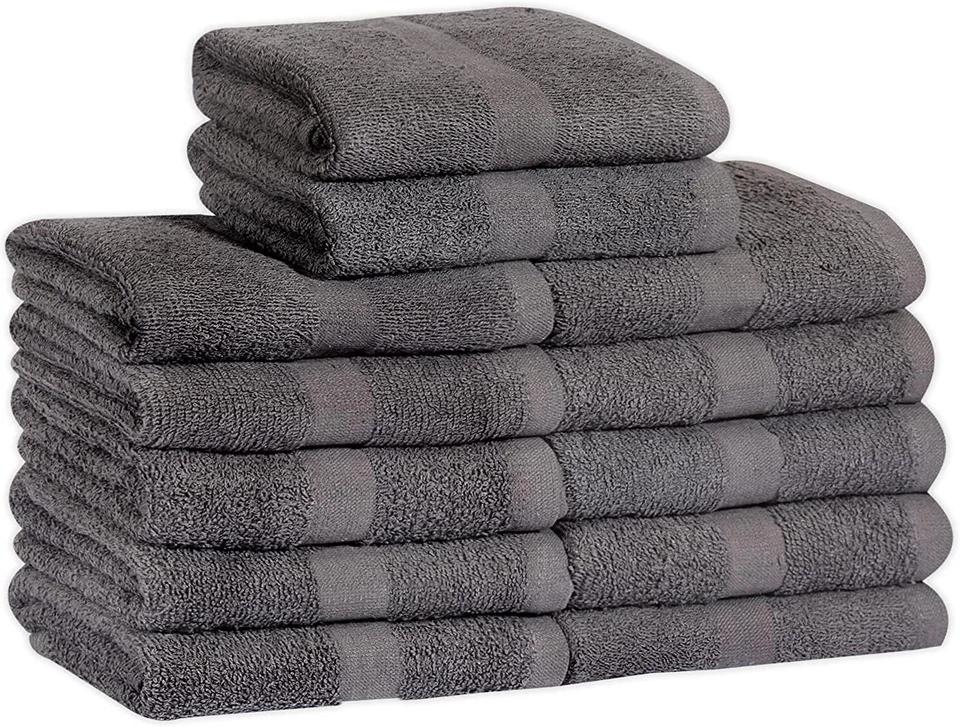 100%Ring Spun Cotton Barber Towels Quick Dry, Thick Absorbent Spa, Gym Hand Towe - Image 2 of 4