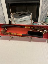 Vintage Horse head Shoe Horn  Lint Brush Made in Japan. M 8