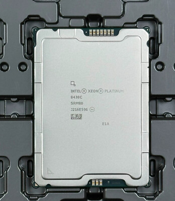 Intel Xeon Platinum 8438C CPU 2.60GHz  LGA4677 48Cores 96Threads processor