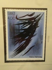 FRANCE 1980, timbre 2110, TABLEAU HARTUNG, ART neuf**, MNH