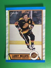 1989-90 O-Pee-Chee Larry Melnyk #288 Vancouver Canucks