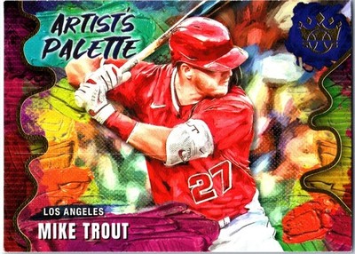 2022 Panini Diamond Kings - Artist's Palette Mike Trout #AP-4