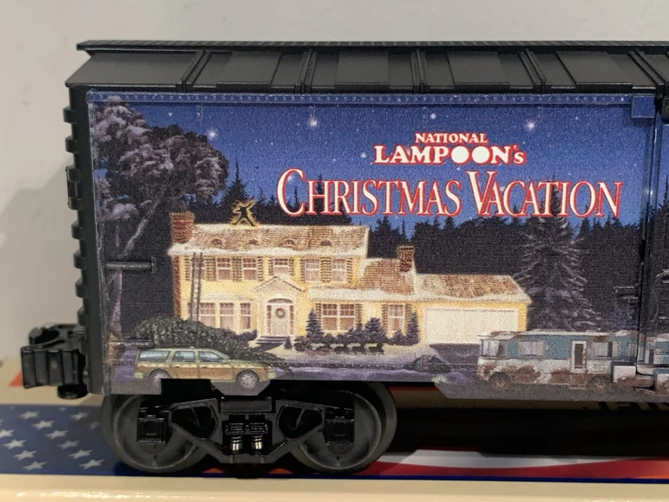 LIONEL CHRISTMAS VACATION NATIONAL LAMPOON BOXCAR 6-83778! O GAUGE TRAIN NEW - Image 2 of 4