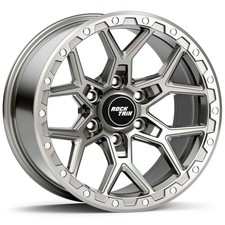 20 Rocktrix Rt107 20x9 Machined Silver Wheel 6x5.5 Rim For Chevy Gmc Truck Suv 20 Rocktrix Rt107 20x9 Machined Silver Wheel 6x5.5 Rim For Chevy Gmc Truck Suv
