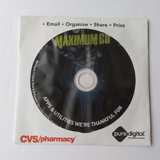 Maximum CD Apps Utilities Software Disc Pure Digital Technologies