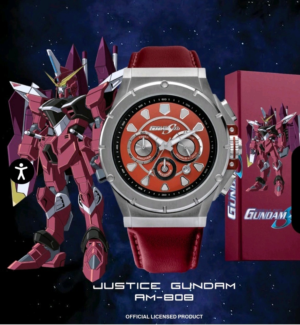 MEISTER MSTR MK3 GUNDAM SUIT SEED WATCH NEW VD53 movement | eBay